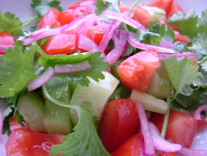 Coriander salad