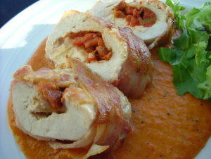 Chicken Red Pepper Sauce 016